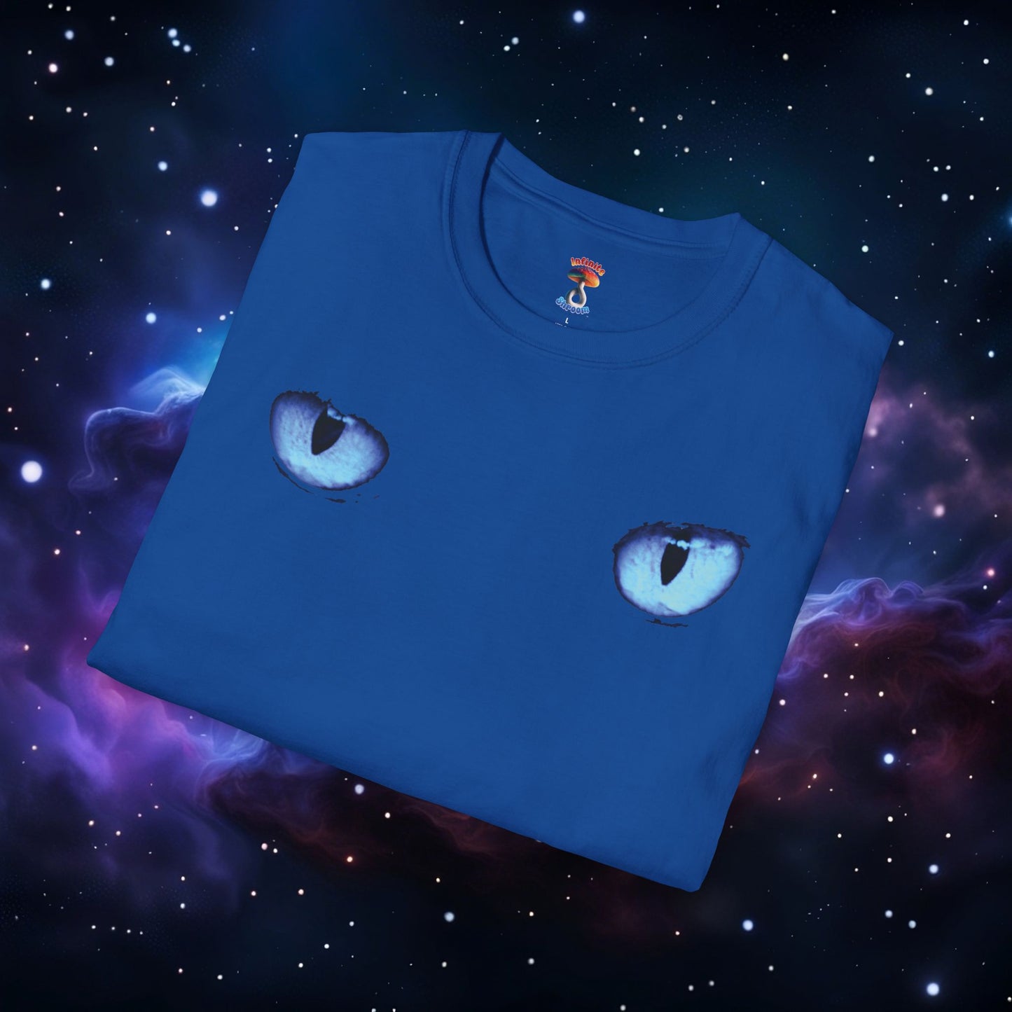 CAT EYES (BLUE) SHIRT