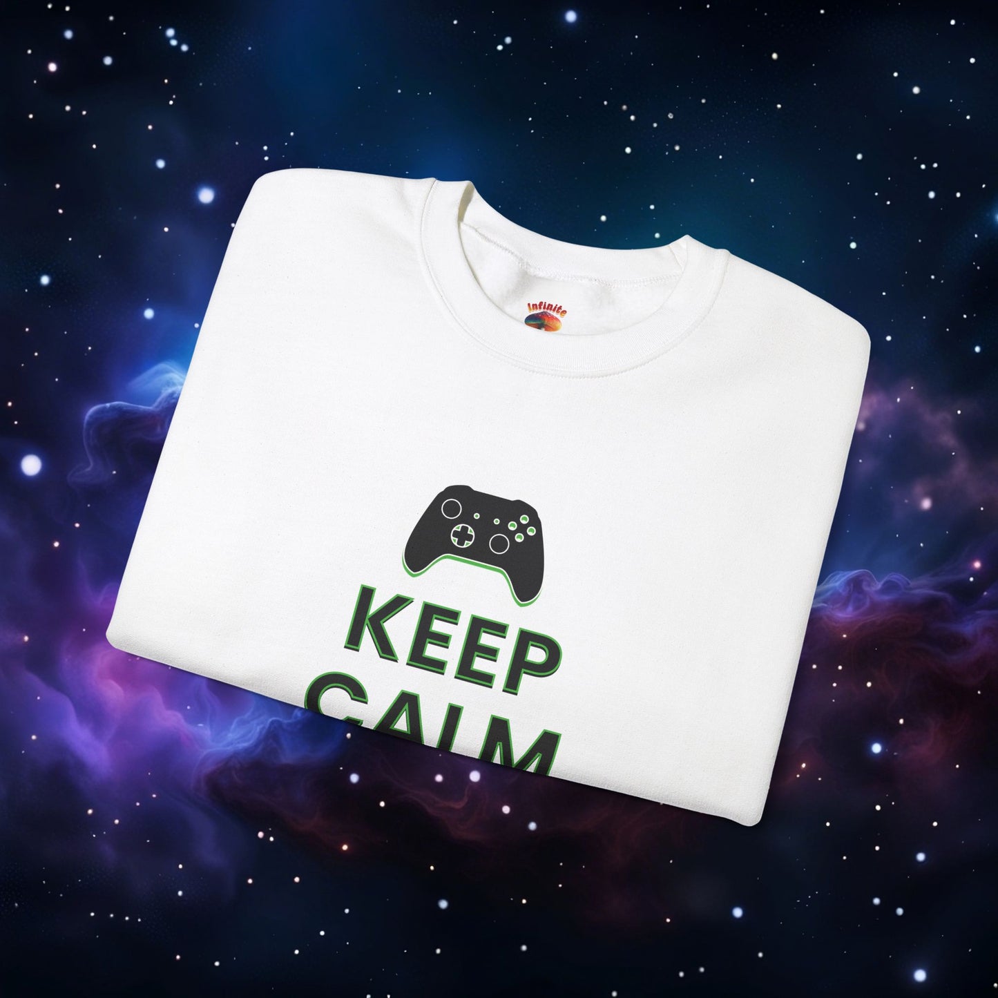 KEEP CALM AND GAME ON XB SWEATSHIRT