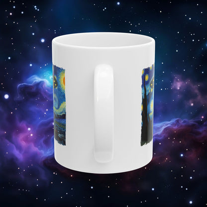 UFO STARRY NIGHT MUG