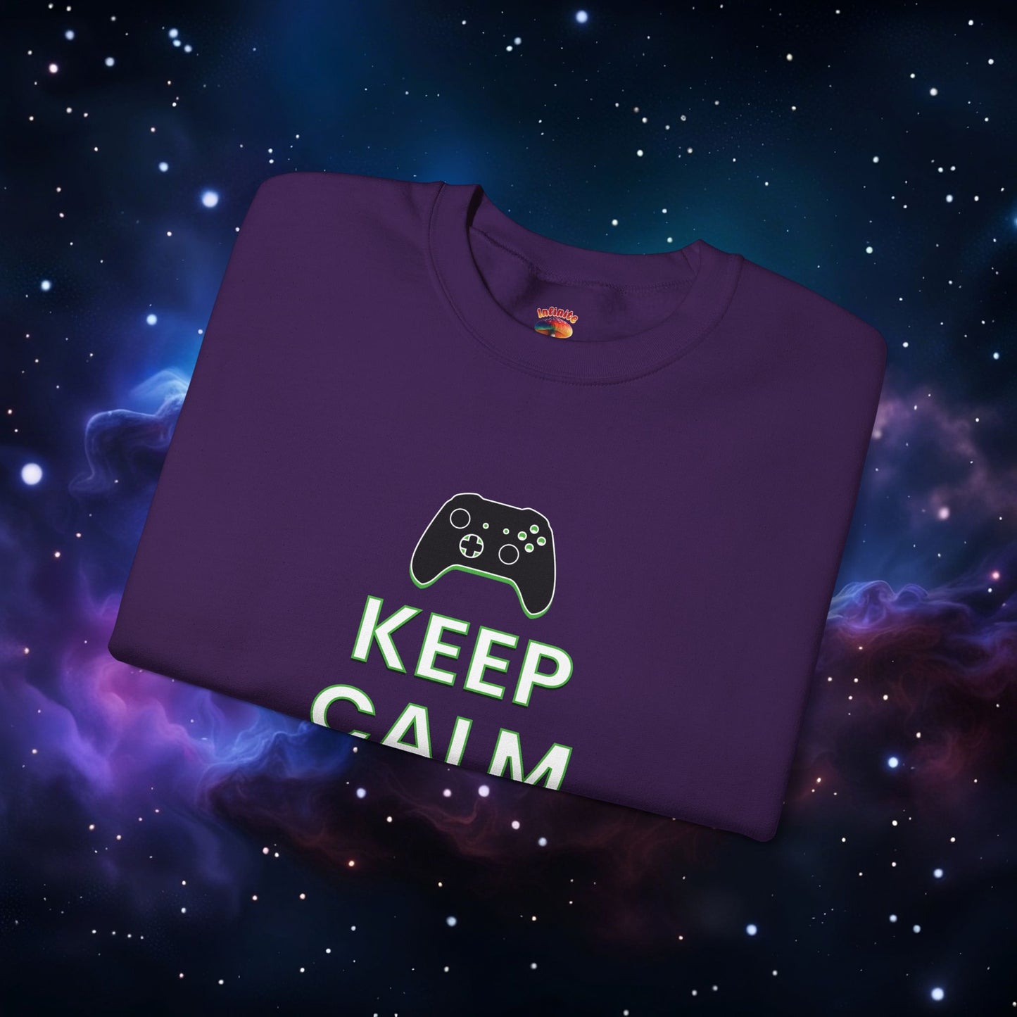 KEEP CALM AND GAME ON XB SWEATSHIRT