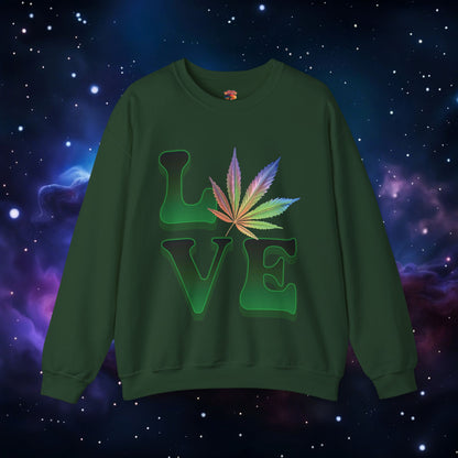 CANNABIS LOVE SWEATSHIRT