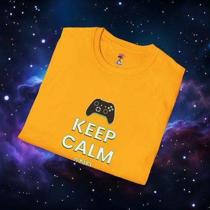 KEEP CALM AND GAME ON XB SHIRT