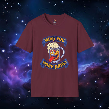 WISH YOU WERE BEER SHIRT