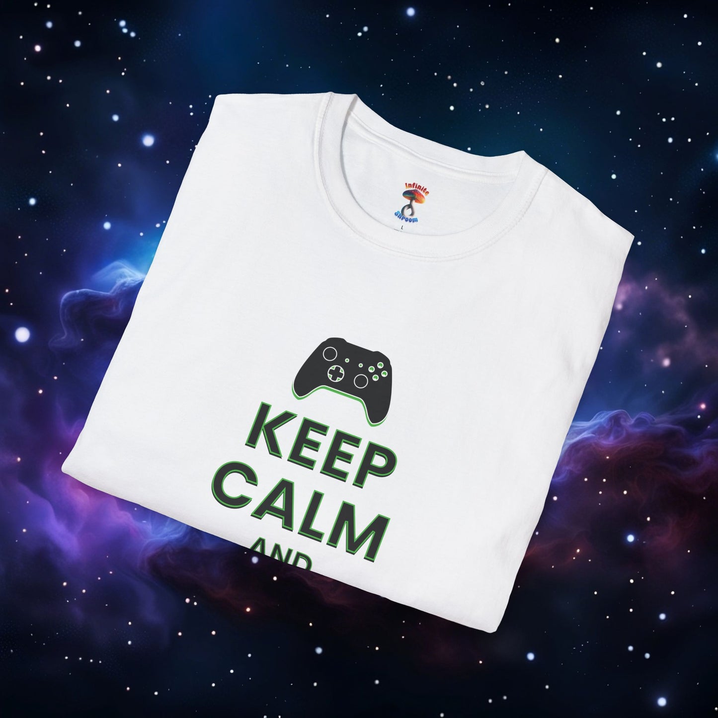 KEEP CALM AND GAME ON XB SHIRT