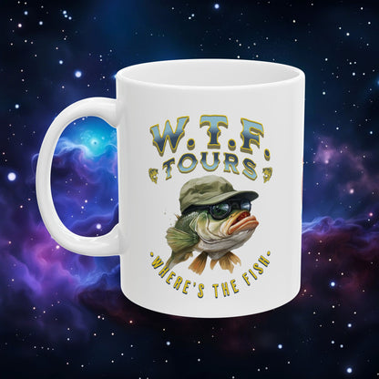 W.T.F. WHERE'S THE FISH MUG