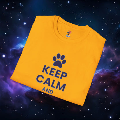 KEEP CALM AND PET ME SHIRT