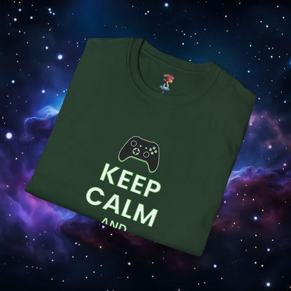 KEEP CALM AND GAME ON XB SHIRT