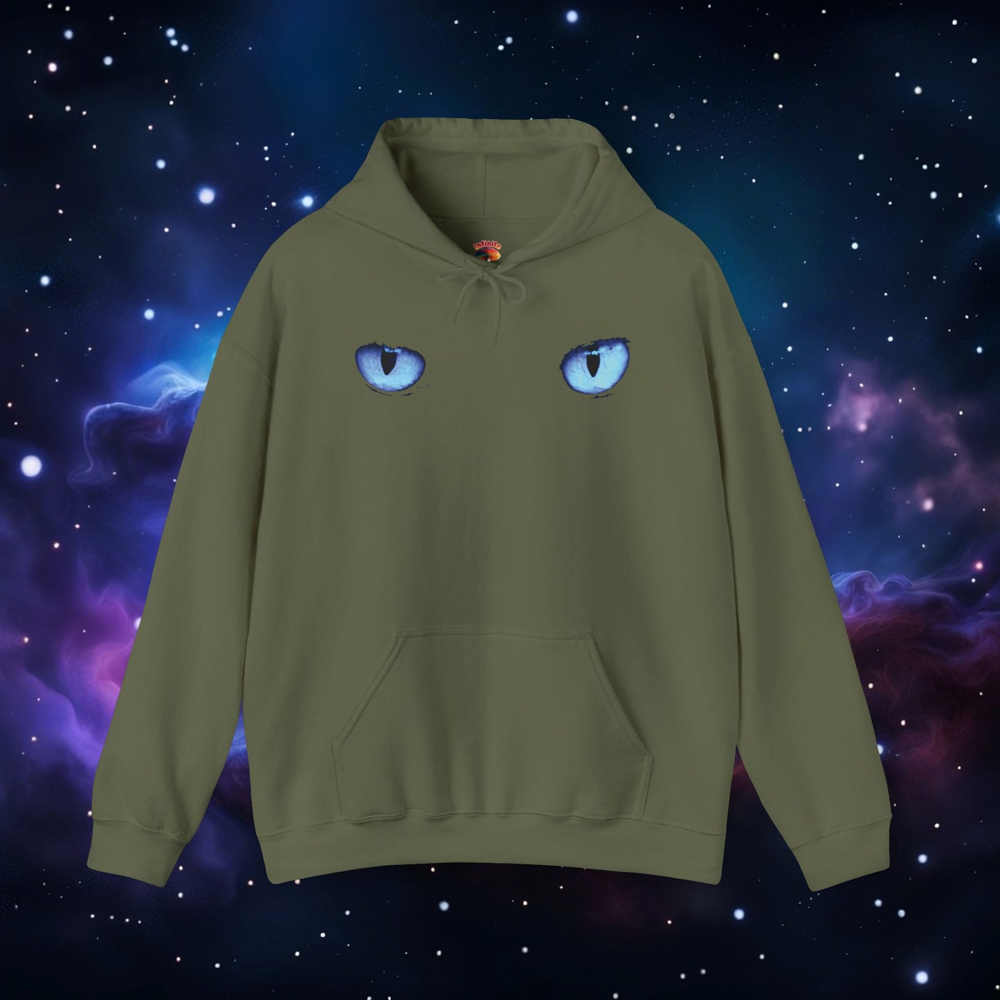 CAT EYES (BLUE) HOODIE