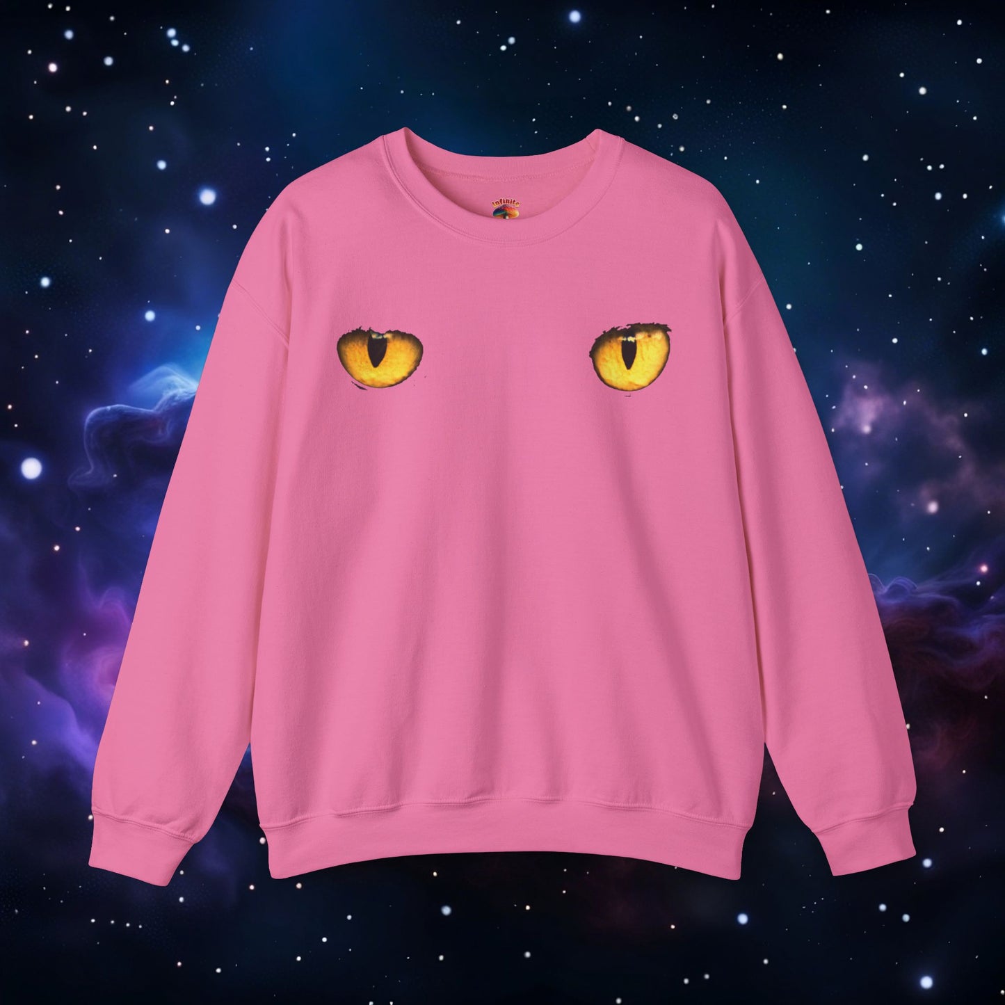 CAT EYES (YELLOW) SWEATSHIRT