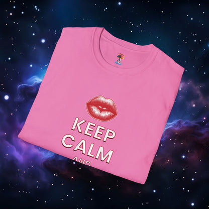 KEEP CALM AND KISS ME SHIRT