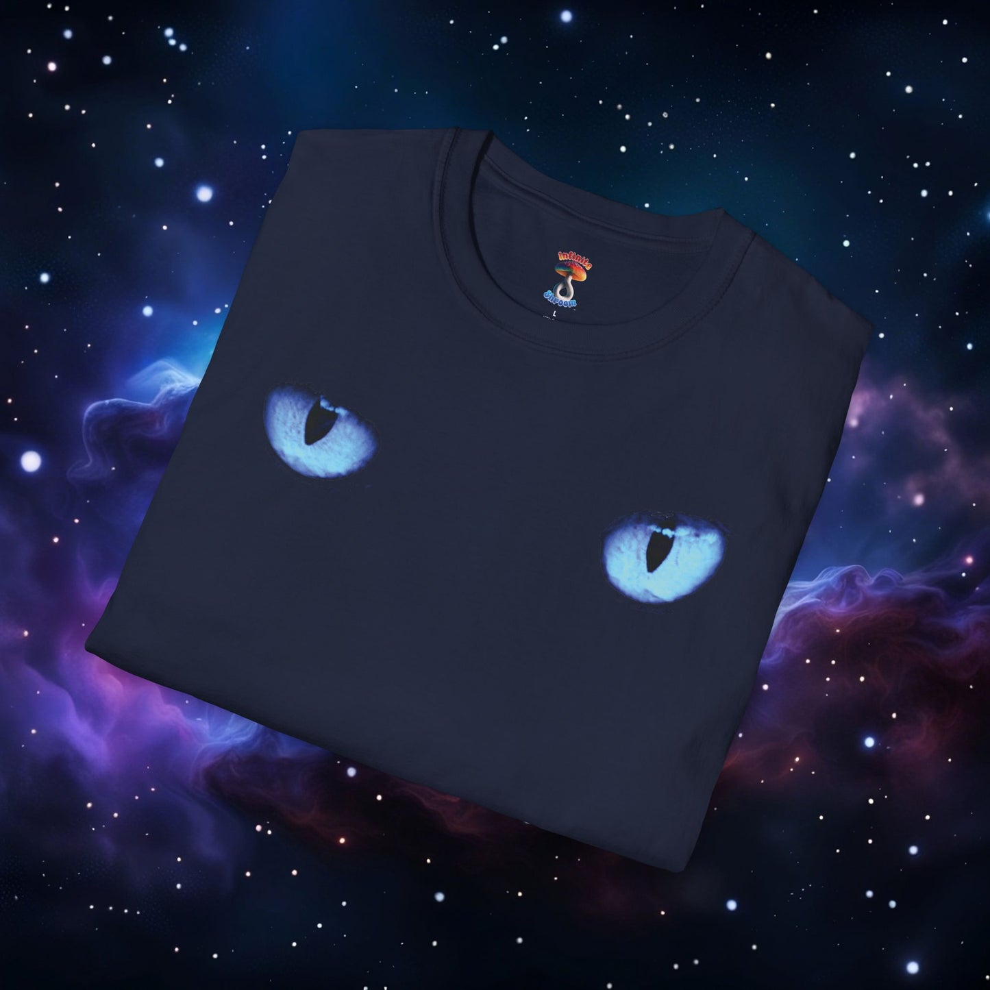 CAT EYES (BLUE) SHIRT