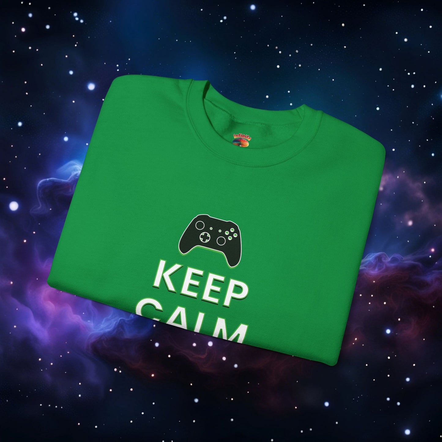 KEEP CALM AND GAME ON XB SWEATSHIRT