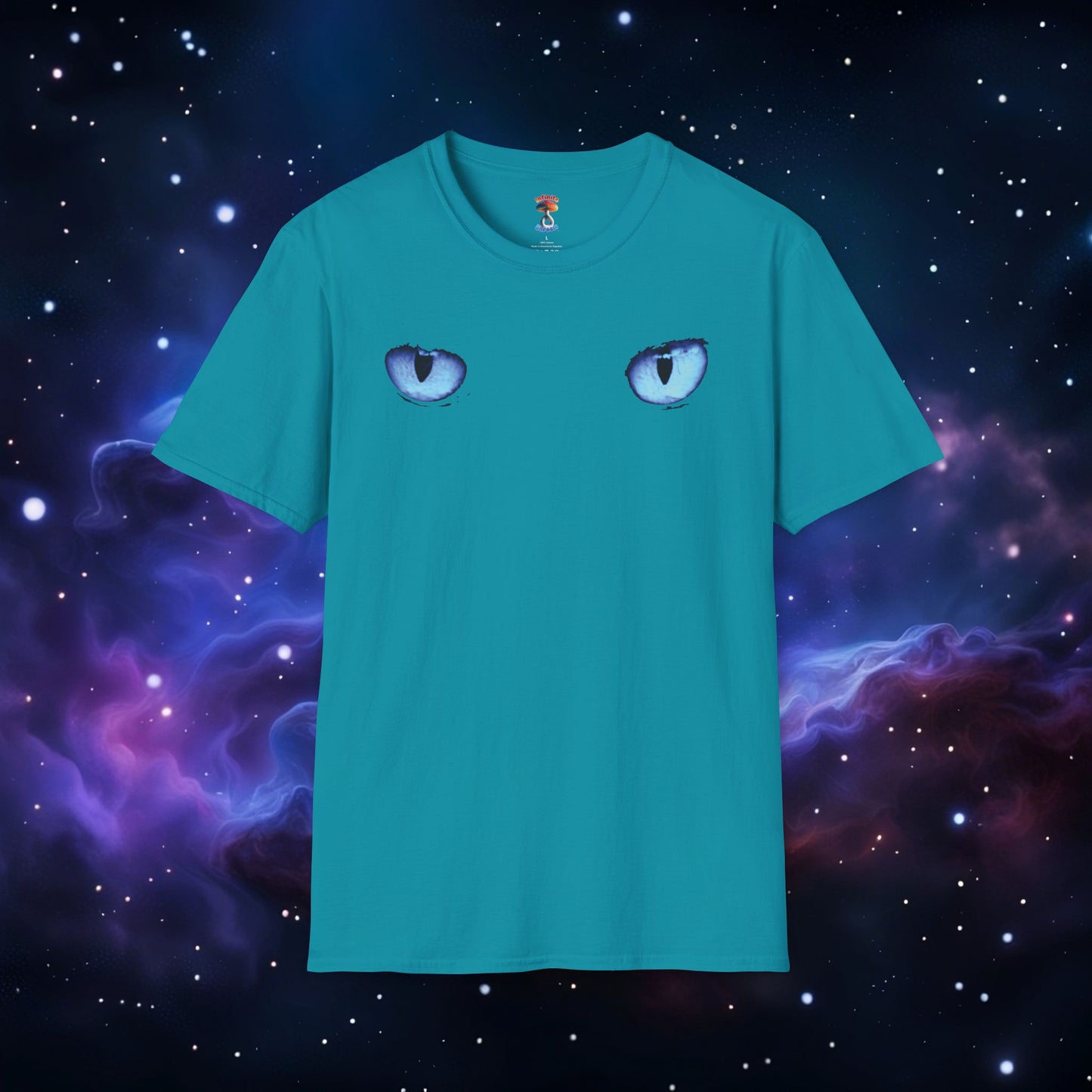 CAT EYES (BLUE) SHIRT