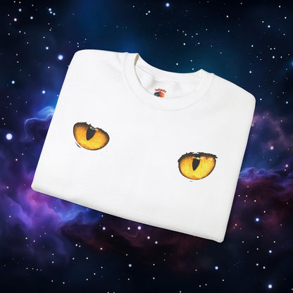 CAT EYES (YELLOW) SWEATSHIRT