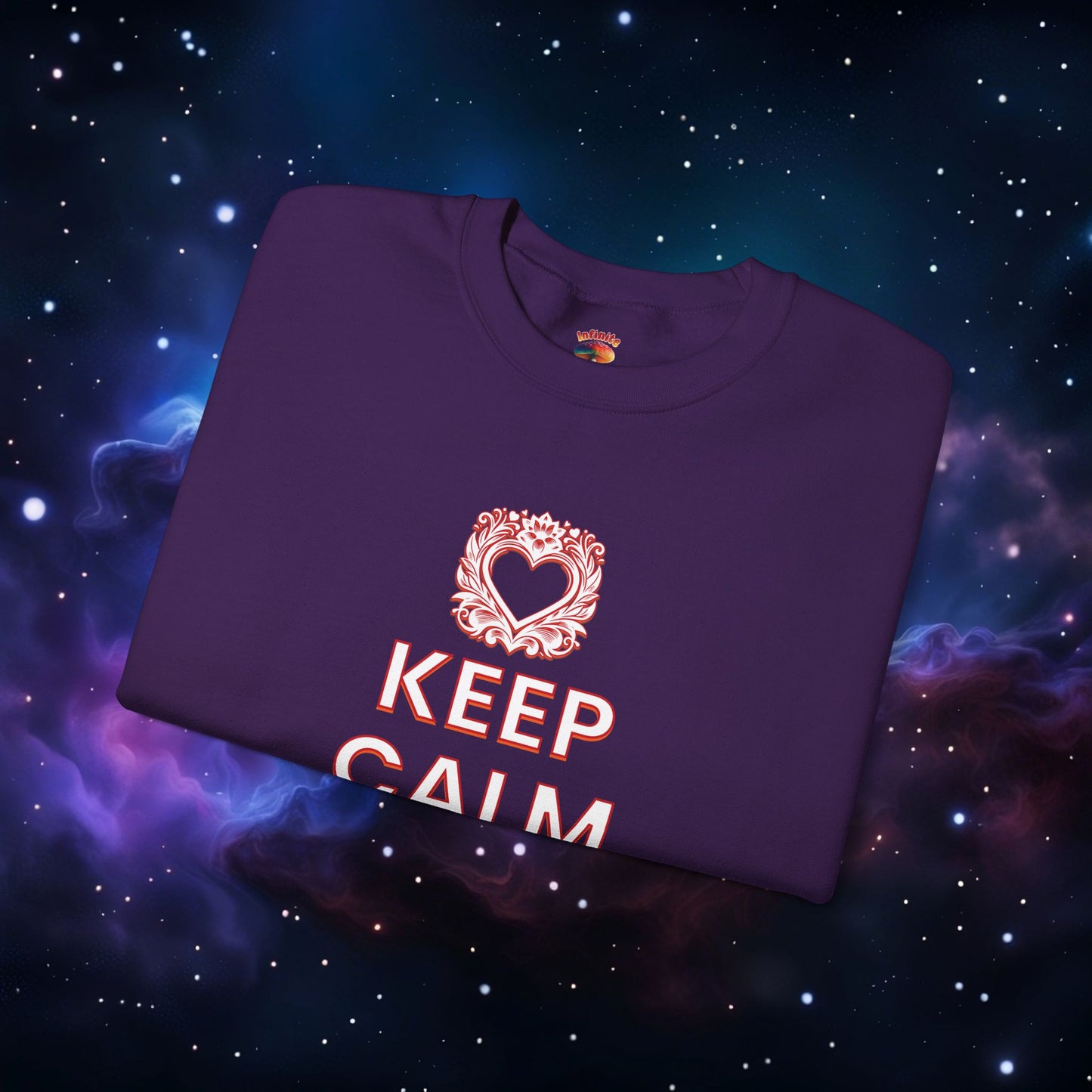 KEEP CALM AND LOVE ME SWEATSHIRT