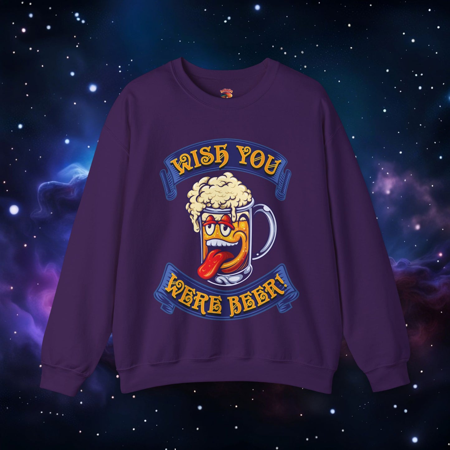 WISH YOU WERE BEER SWEATSHIRT