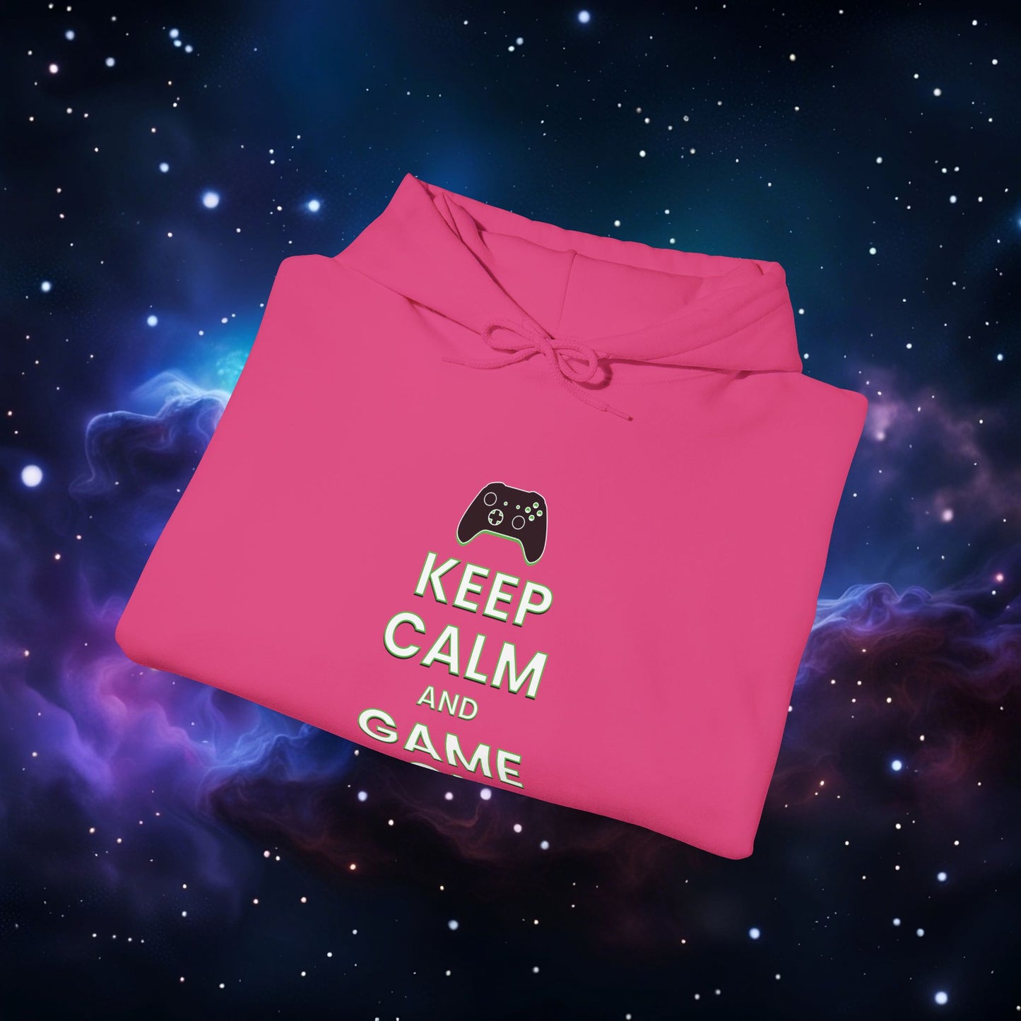 KEEP CALM AND GAME ON XB HOODIE