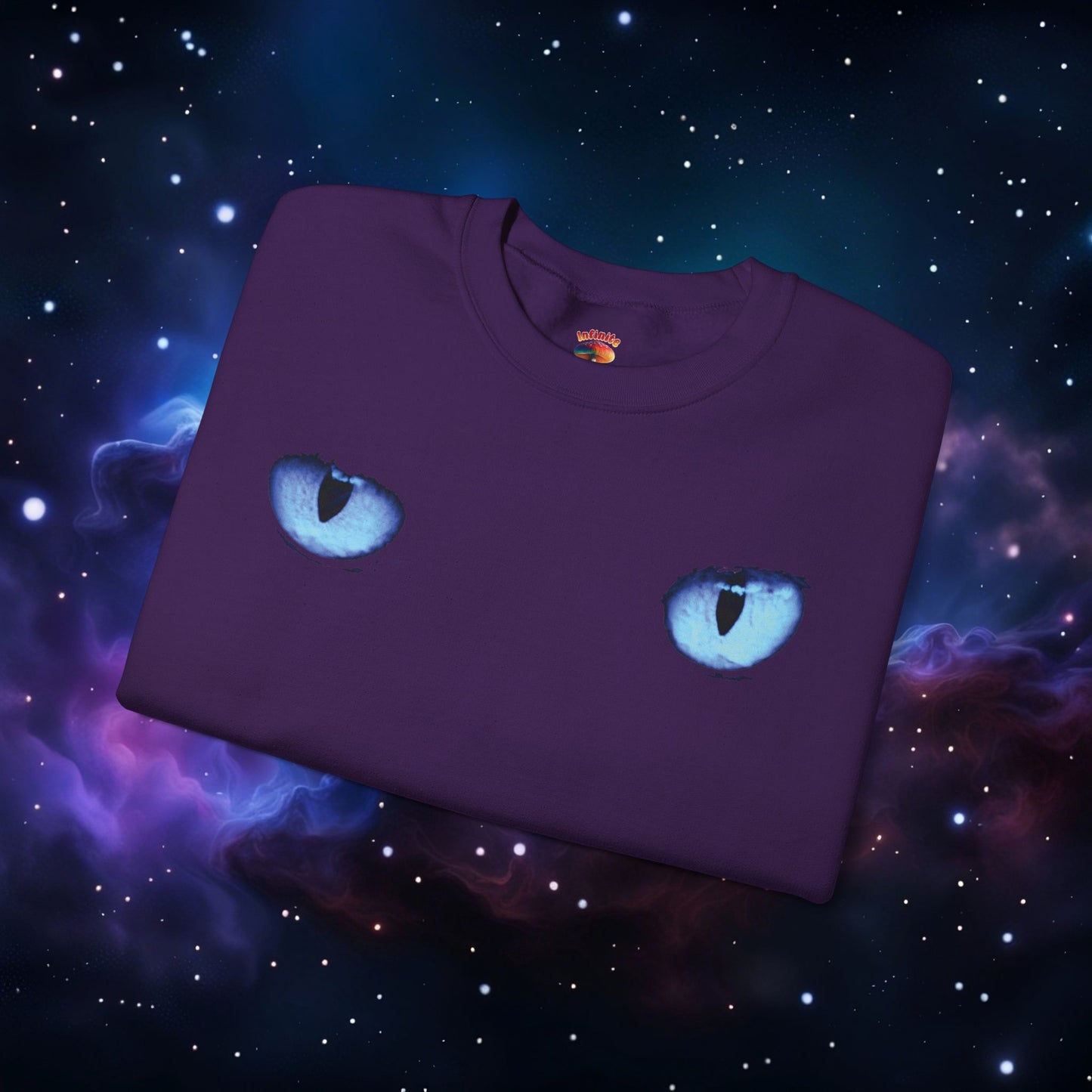 CAT EYES (BLUE) SWEATSHIRT