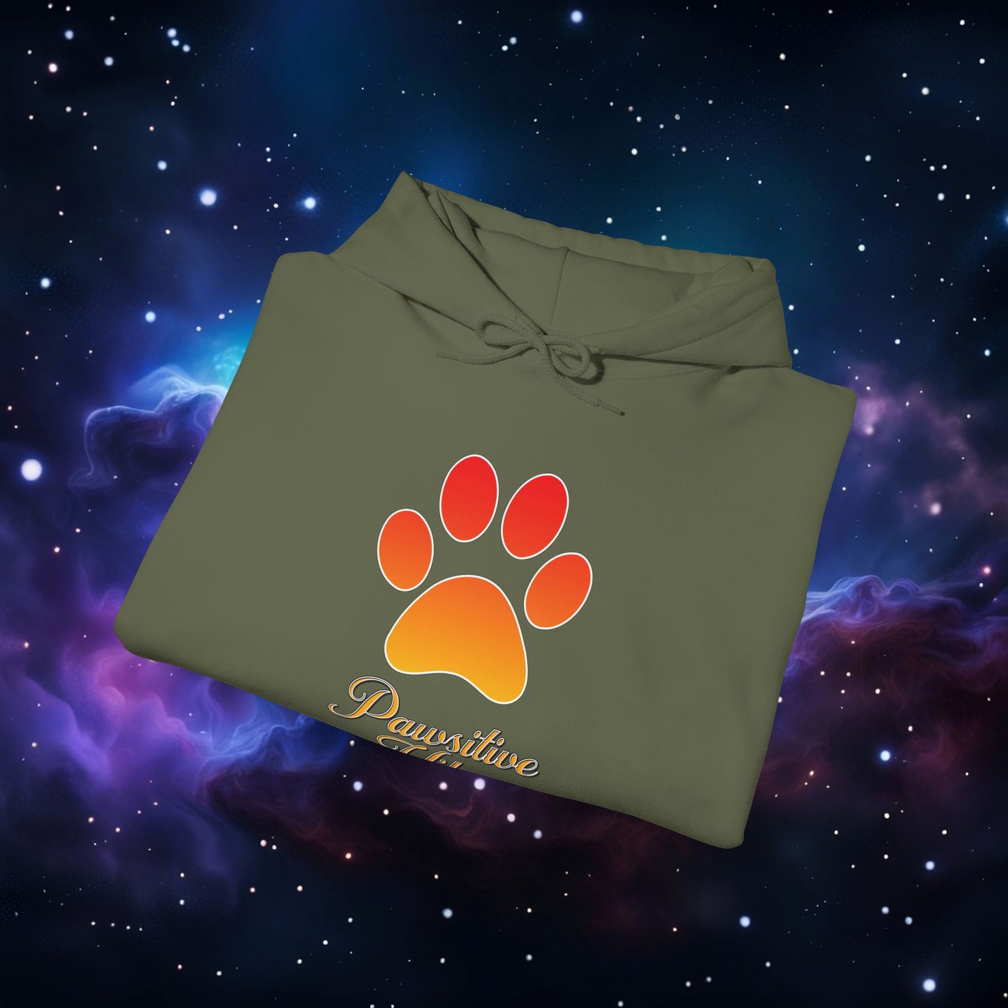 PAWSITIVE VIBES HOODIE