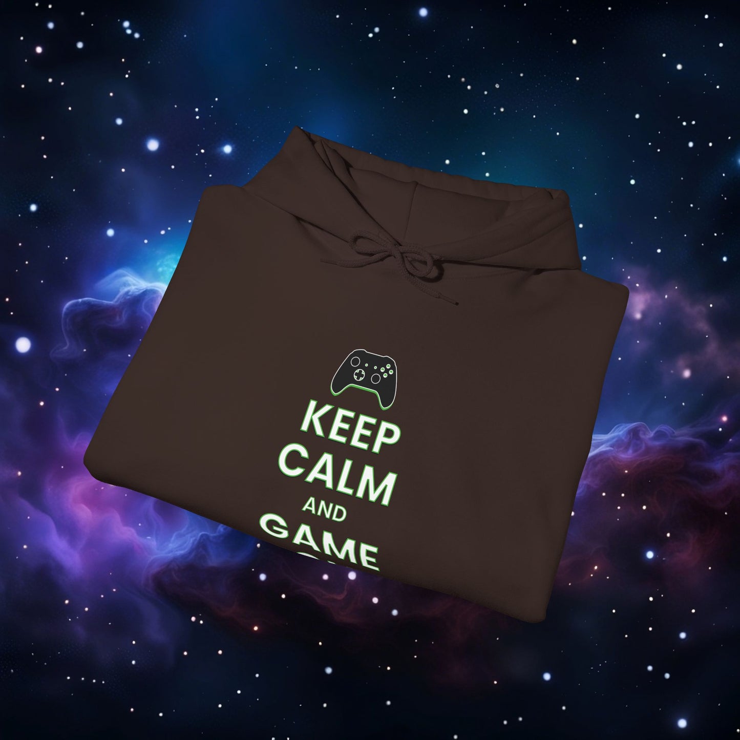 KEEP CALM AND GAME ON XB HOODIE