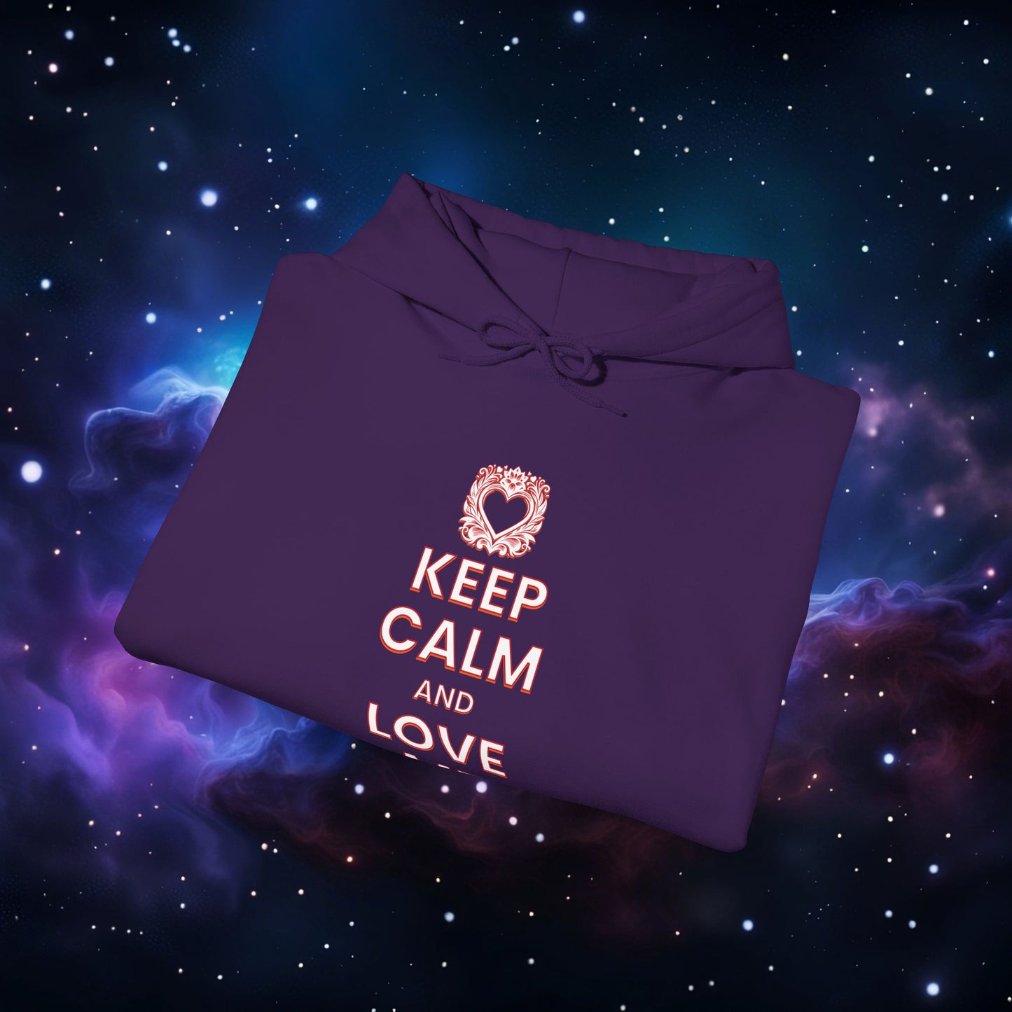 KEEP CALM AND LOVE ME HOODIE