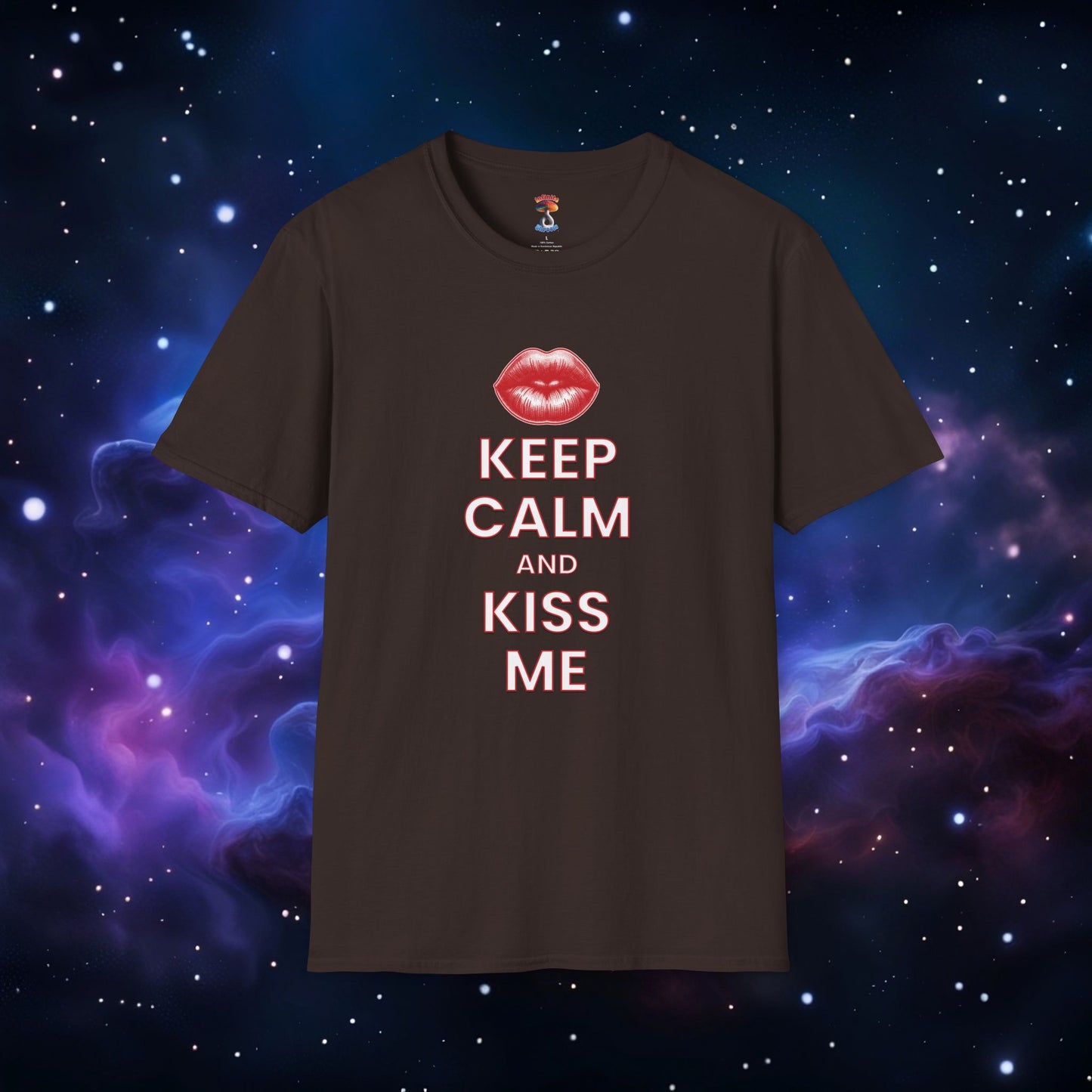 KEEP CALM AND KISS ME SHIRT