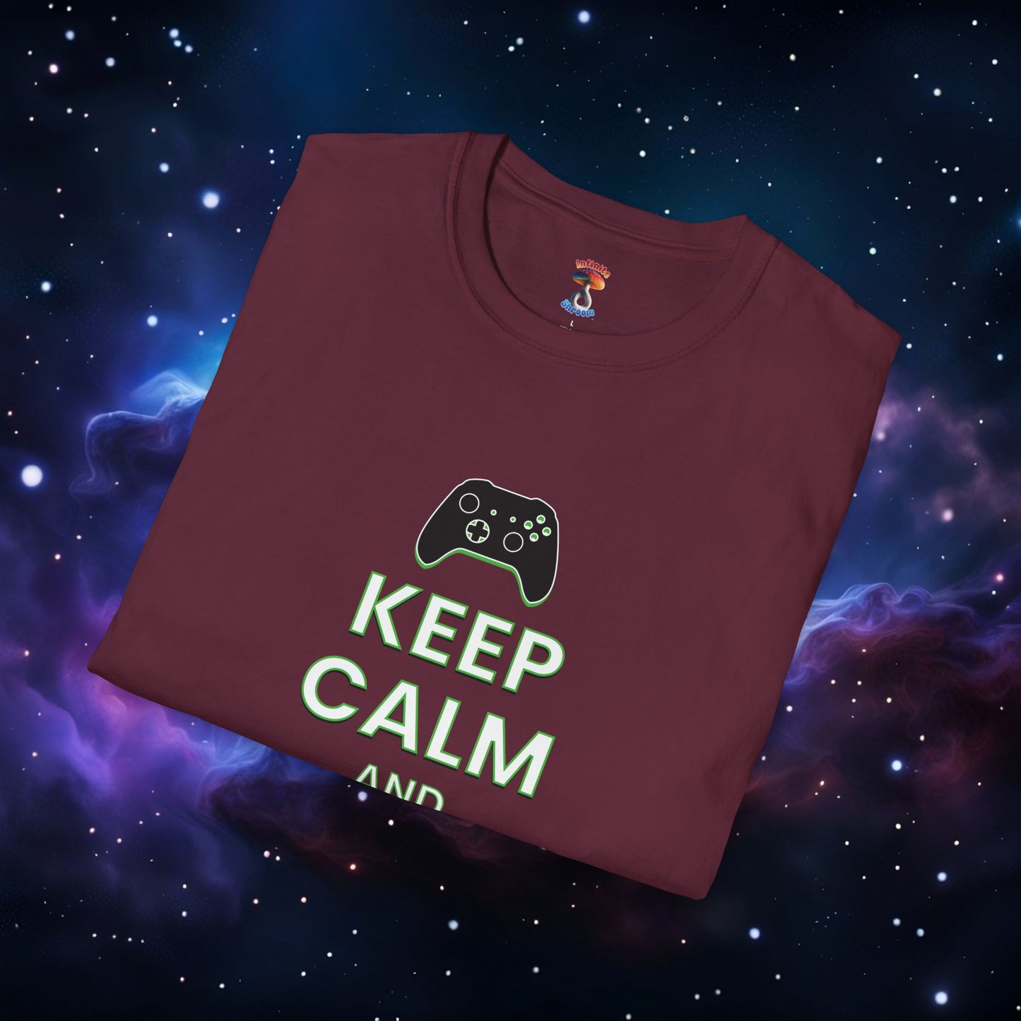 KEEP CALM AND GAME ON XB SHIRT