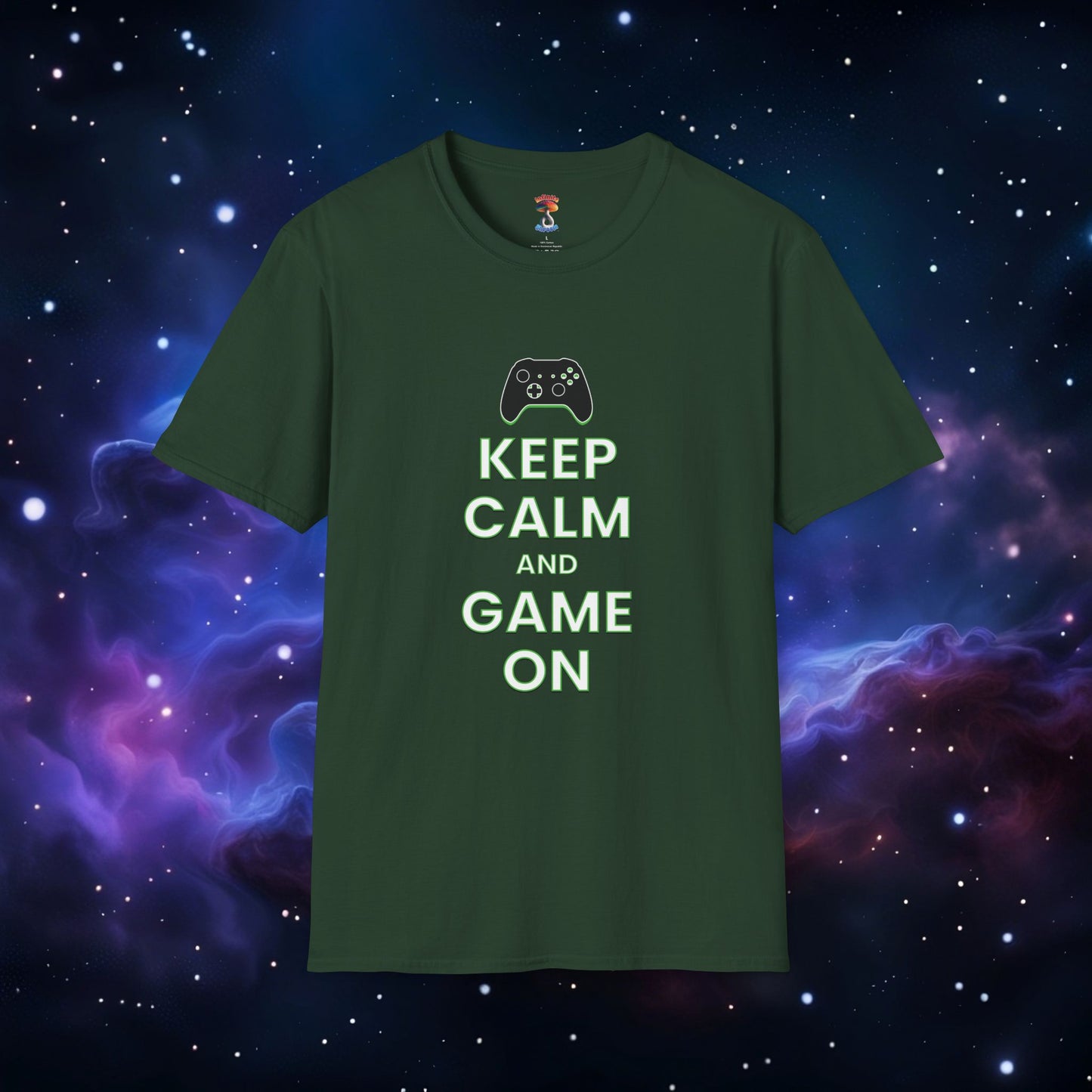 KEEP CALM AND GAME ON XB SHIRT