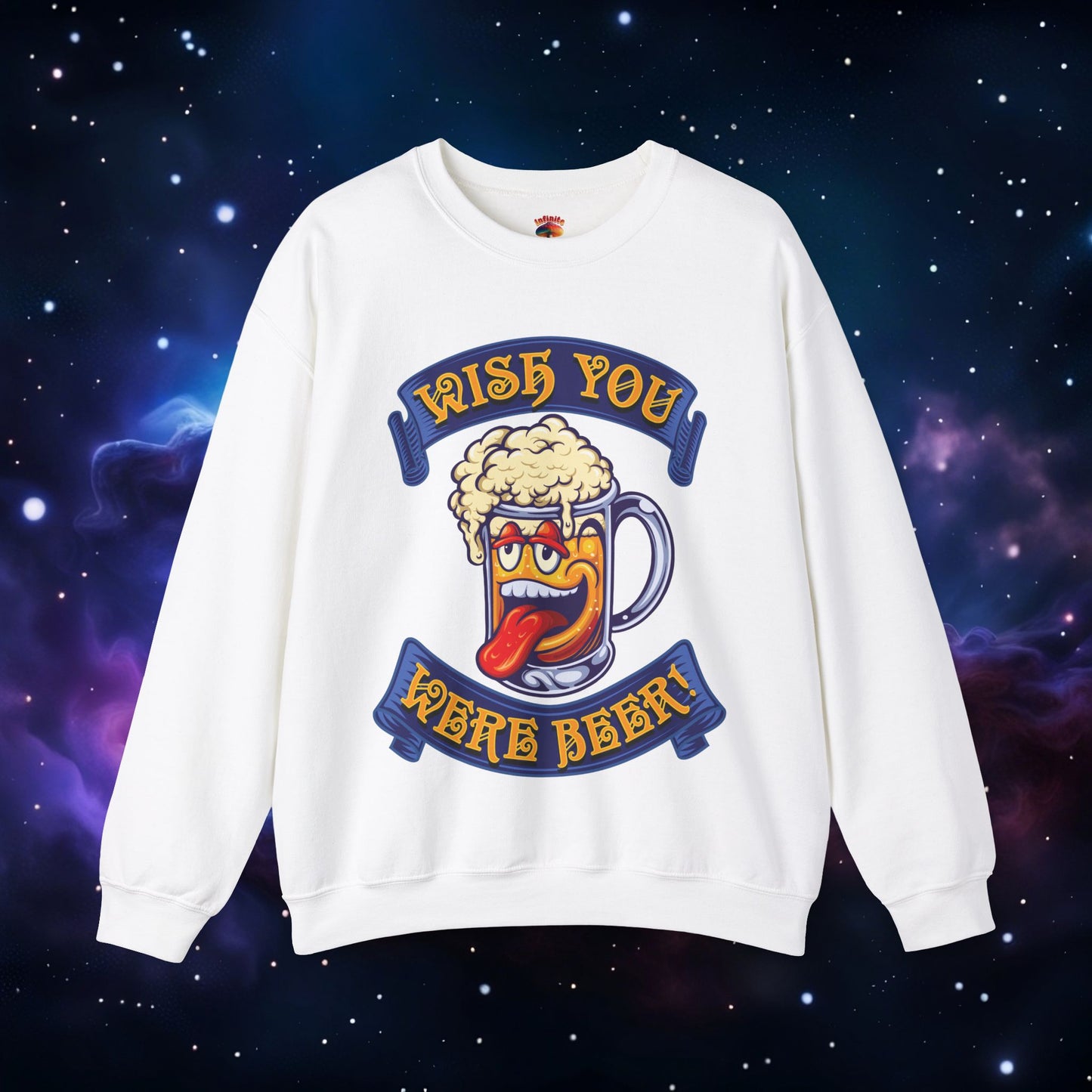 WISH YOU WERE BEER SWEATSHIRT