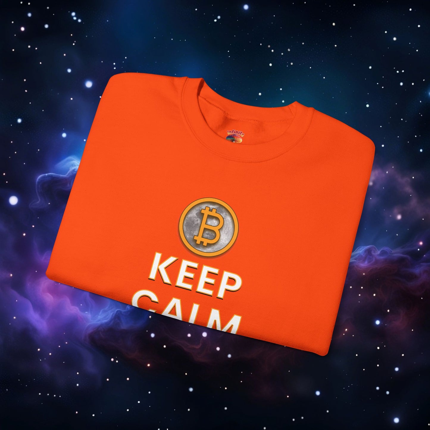 KEEP CALM AND HODL ON SWEATSHIRT