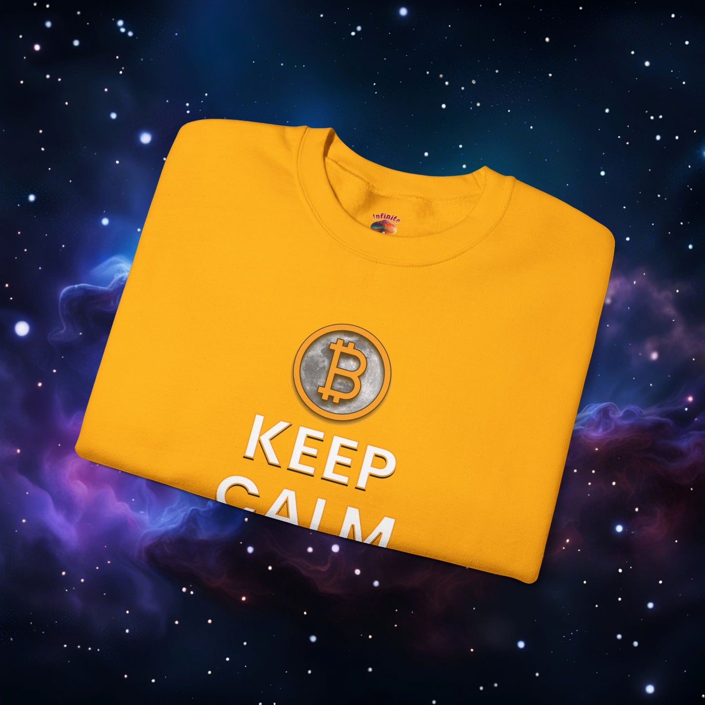 KEEP CALM AND HODL ON SWEATSHIRT