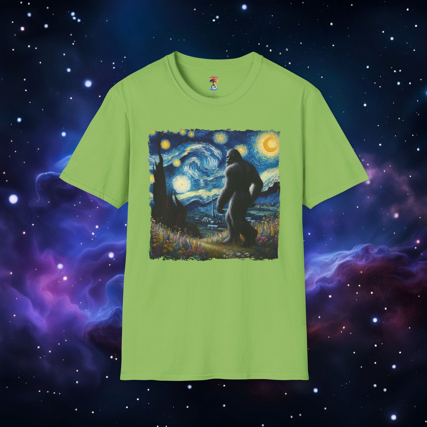 BIGFOOT STARRY NIGHT SHIRT