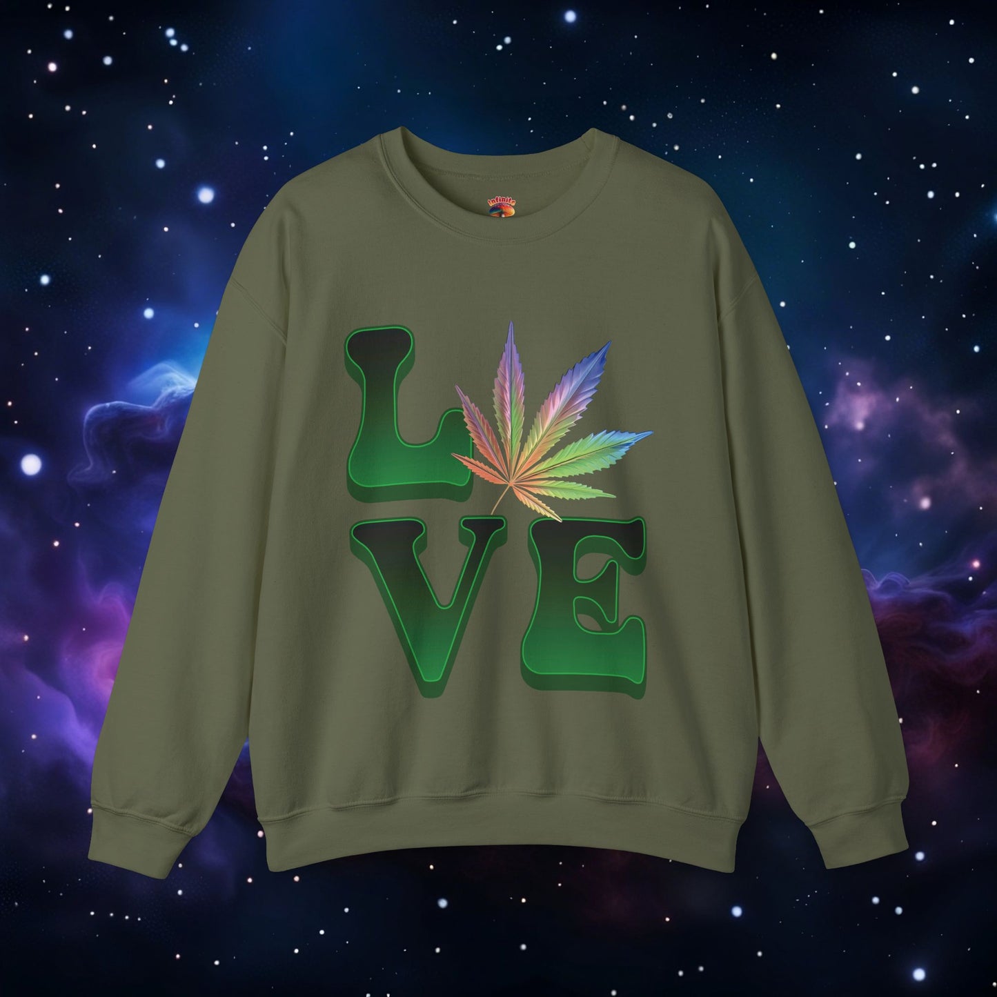 CANNABIS LOVE SWEATSHIRT