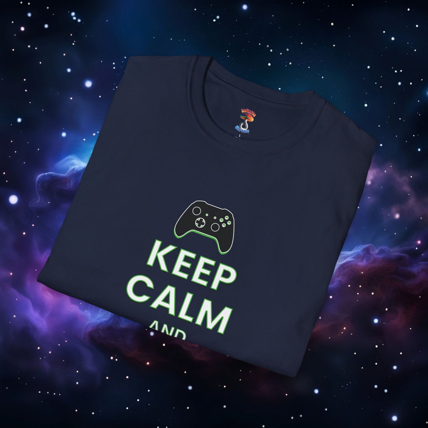 KEEP CALM AND GAME ON XB SHIRT