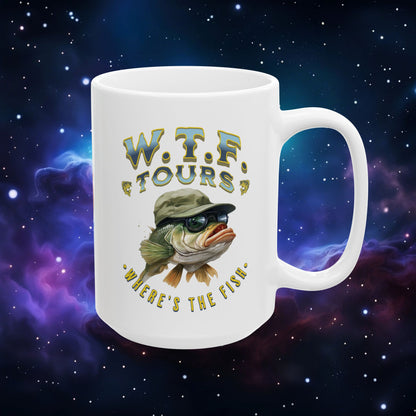 W.T.F. WHERE'S THE FISH MUG