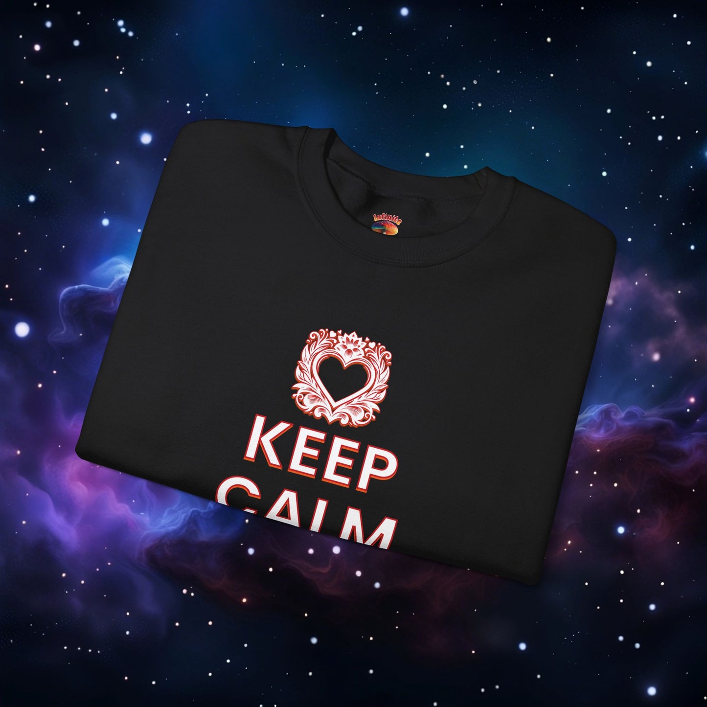 KEEP CALM AND LOVE ME SWEATSHIRT