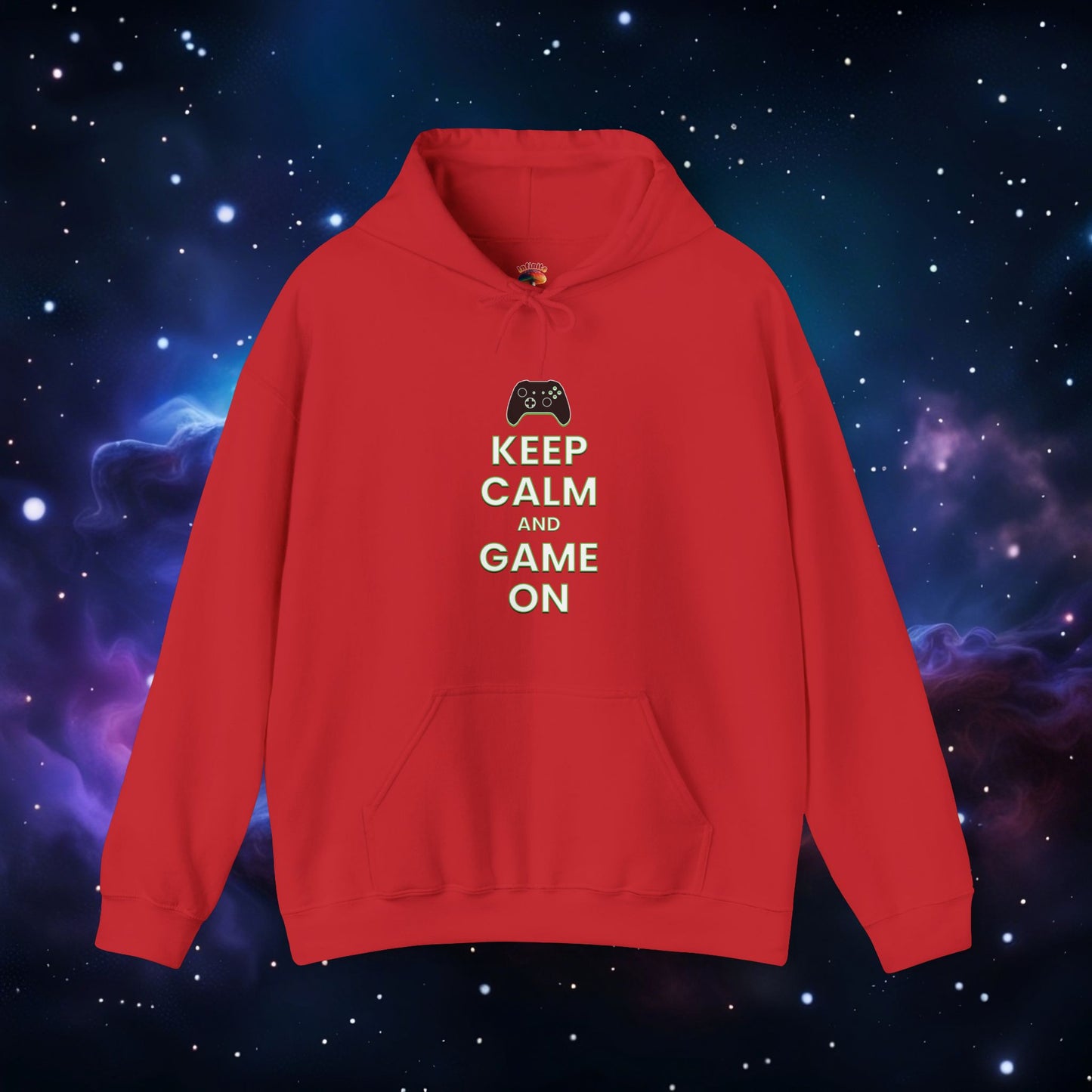 KEEP CALM AND GAME ON XB HOODIE