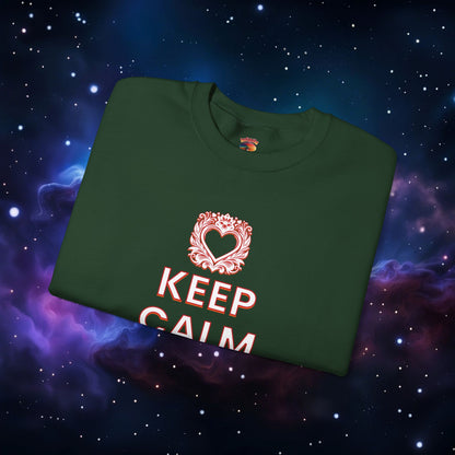 KEEP CALM AND LOVE ME SWEATSHIRT