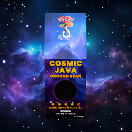 COSMIC JAVA DARK FRENCH ROASTED GROUND BEAN COFFEE