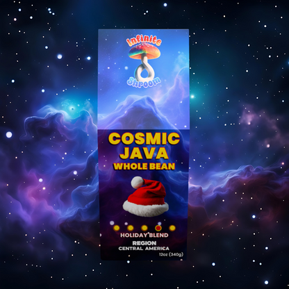 COSMIC JAVA HOLIDAY BLEND WHOLE BEAN COFFEE