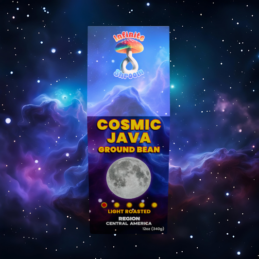 COSMIC JAVA LIGHT ROASTED GROUND BEAN COFFEE