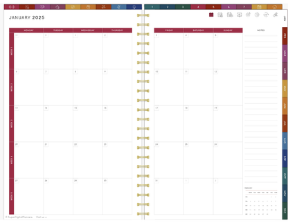 COSMIC DIGITAL PLANNER 2025 (LANDSCAPE)