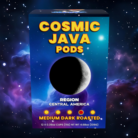 COSMIC JAVA PODS MEDIUM DARK ROASTED